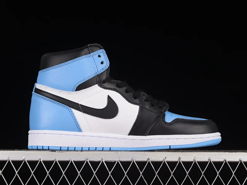 All categories Air Jordan Jordan series basketball shoes Air Jordan 1 High X version Air Jordan 1 High OG "UNC Toe" AJ1 Joe 1 black and blue toe DZ5485-400